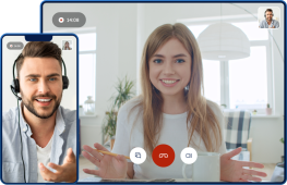 video call center hero
